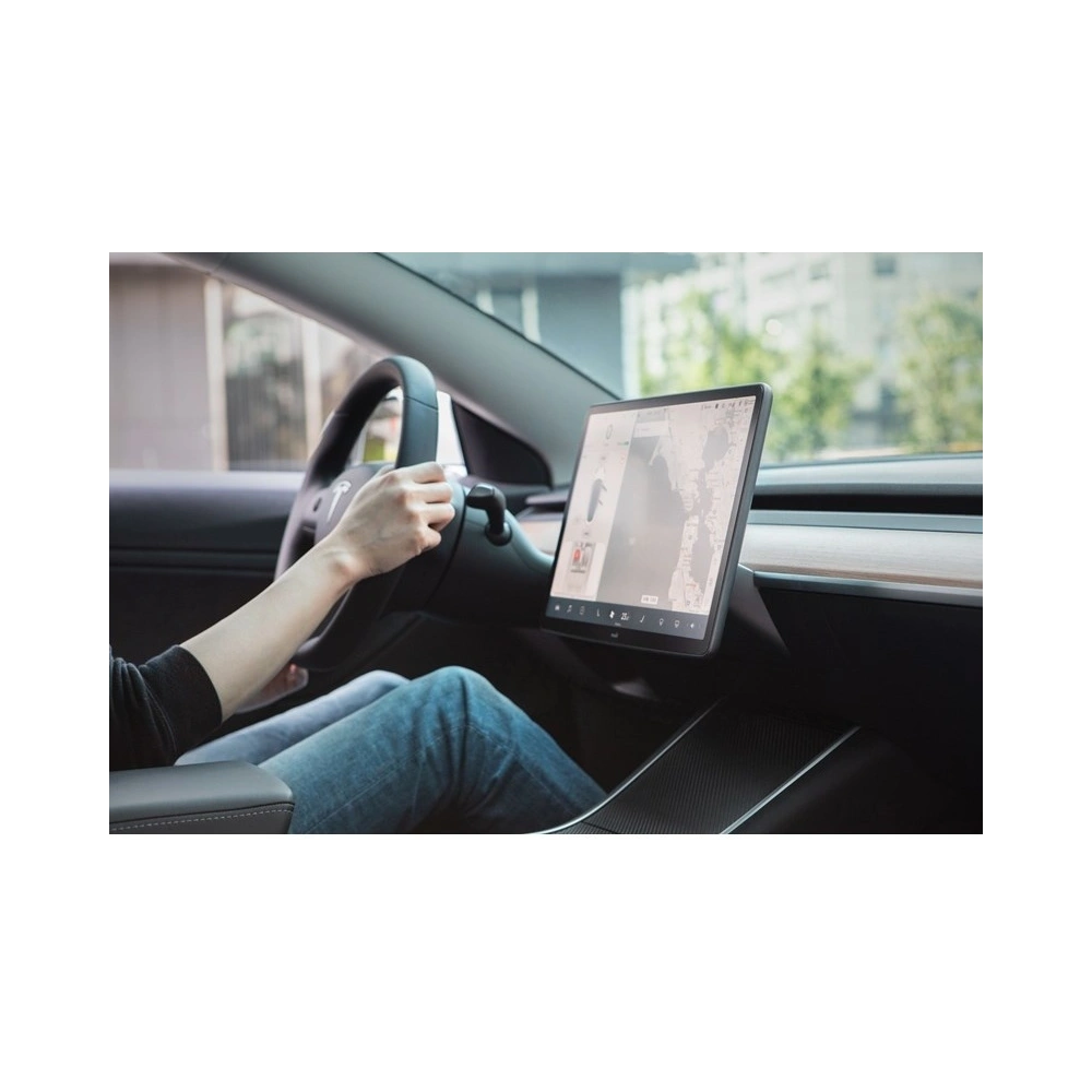 Hurtownia GSM - Matná ochranná fólie na obrazovku centrální konzole Moshi iVisor AG Tesla Model 3 (Černá/Průhledná matná) - MOSH086BLK - {ean13} - Hurt
