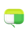 Hurtownia GSM - Etui PURO ICON Fluo Case Apple AirPods Pro z dodatkową osłonką (Fluo Green + Fluo Yellow Cap) - PUR248GRN - {ean13} - Hurt