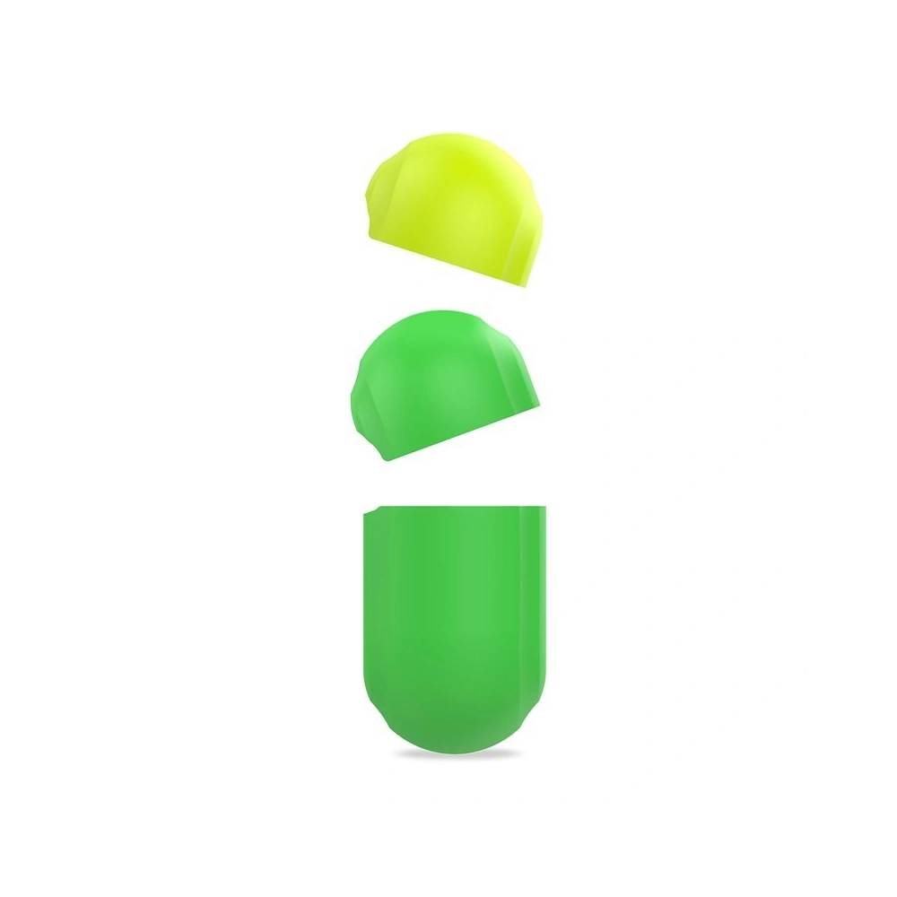 Hurtownia GSM - Etui PURO ICON Fluo Case Apple AirPods Pro s další krytkou (Fluo Green + Fluo Yellow Cap) - PUR248GRN - {ean13} - Hurt