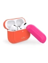 PURO ICON Fluo Case Apple AirPods Pro (Fluo Orange + Fluo Fuchsia Cap)