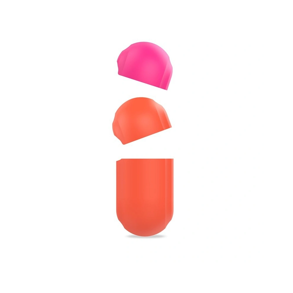 Hurtownia GSM - Etui PURO ICON Fluo Case Apple AirPods Pro s dodatečným krytem (Fluo Orange + Fluo Fuchsia Cap) - PUR249ORG - {ean13} - Hurt