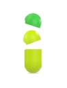 Hurtownia GSM - Etui PURO ICON Fluo Case Apple AirPods Pro mit zusätzlichem Schutz (Fluo Gelb + Fluo Grün Kappe) - PUR250YEL - {ean13} - Hurt