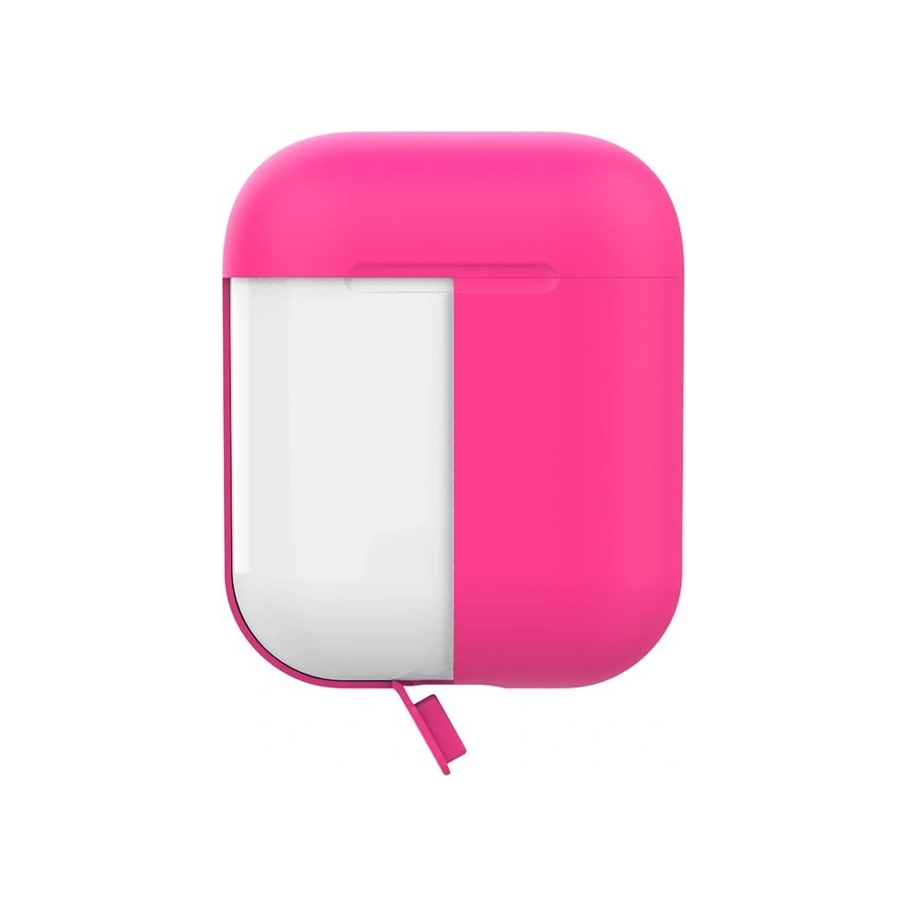 Hurtownia GSM - Etui PURO ICON Fluo Case Apple AirPods 1/2 s dodatečným krytem (Fluo Fucsia + Fluo Orange Cap) - PUR251FCS - {ean13} - Hurt