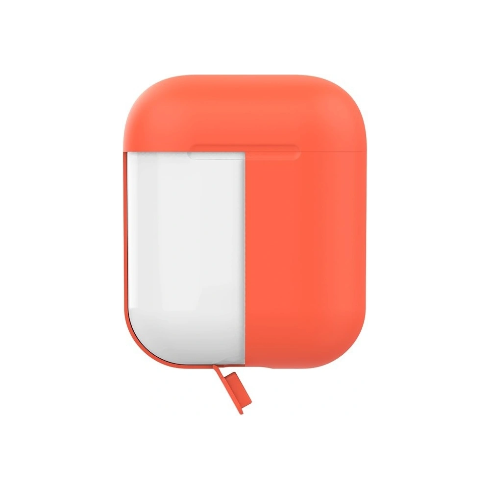 Hurtownia GSM - Etui PURO ICON Fluo Case Apple AirPods 1/2 s dodatečným krytem (Fluo Orange + Fluo Fuchsia Cap) - PUR253ORG - {ean13} - Hurt