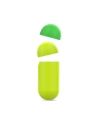 Hurtownia GSM - Etui PURO ICON Fluo Case Apple AirPods 1/2 cu capac suplimentar (Fluo Yellow + Fluo Green Cap) - PUR254YEL - {ean13} - Hurt