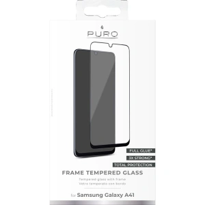 Hurtownia GSM - Szkło hartowane PURO Frame Tempered Glass Samsung Galaxy A41 (czarna ramka) - PUR255BLK - {ean13} - Hurt