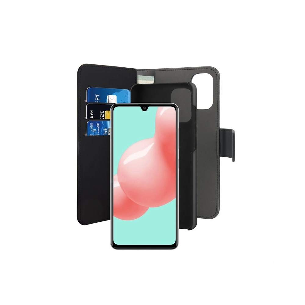 Hurtownia GSM - Etui PURO Wallet Detachable 2w1 Samsung Galaxy A41 (černý) - PUR256BLK - {ean13} - Hurt