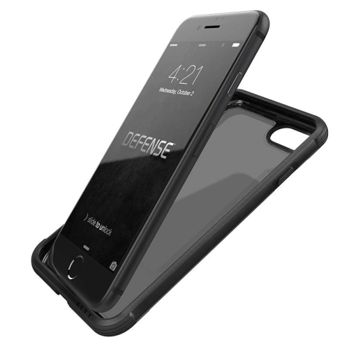 Etui aluminiowe X-Doria Defense Shield Apple iPhone SE 2022/SE 2020/8/7 (Black)