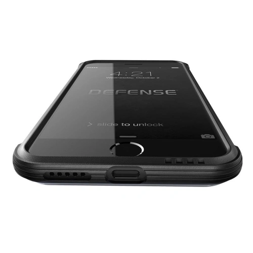 Etui aluminiowe X-Doria Defense Shield Apple iPhone SE 2022/SE 2020/8/7 (Black)