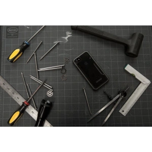 Etui hliníkové X-Doria Defense Shield Apple iPhone SE 2022/SE 2020/8/7 (Černá)