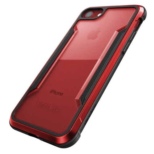 Etui aluminiowe X-Doria Defense Shield Apple iPhone SE 2022/SE 2020/8/7 (Red)