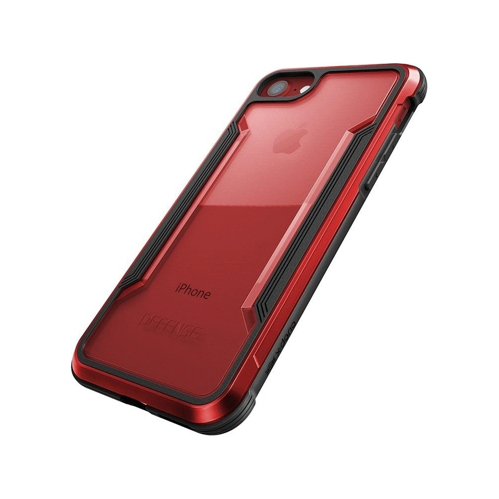 Hurtownia GSM - Hliníkový obal X-Doria Defense Shield Apple iPhone SE 2022/SE 2020/8/7 (Červená) - XDR065RED - {ean13} - Hurt