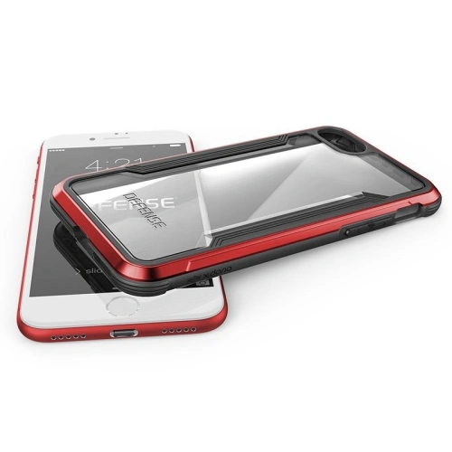 Etui aluminiowe X-Doria Defense Shield Apple iPhone SE 2022/SE 2020/8/7 (Red)