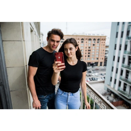 Etui aluminiowe X-Doria Defense Shield Apple iPhone SE 2022/SE 2020/8/7 (Red)