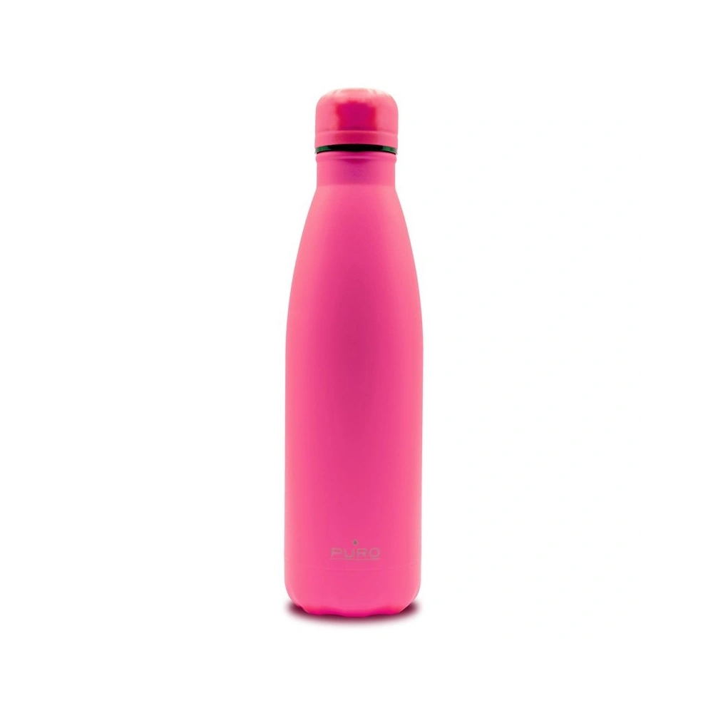 Hurtownia GSM - Nerezová termoska PURO ICON Fluo 500ml (Fuchsie) (Pudrový nátěr) - PUR259FCS - {ean13} - Hurt