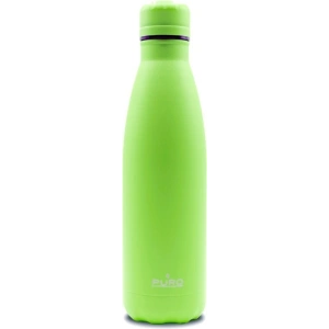 Hurtownia GSM - Sticlă termică din oțel inoxidabil PURO ICON Fluo 500ml (Verde) (Acoperire cu pulbere) - PUR260GRN - {ean13} - Hurt