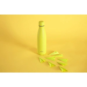 Hurtownia GSM - Sticlă termică din oțel inoxidabil PURO ICON Fluo 500ml (Galben) (Vopsea pulbere) - PUR262YEL - {ean13} - Hurt