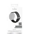 Hurtownia GSM - Universales Smartwatch-Armband PURO ICON Multibrand Armband 20mm (S/M & M/L) (schwarz) - PUR275BLK - {ean13} - Hurt