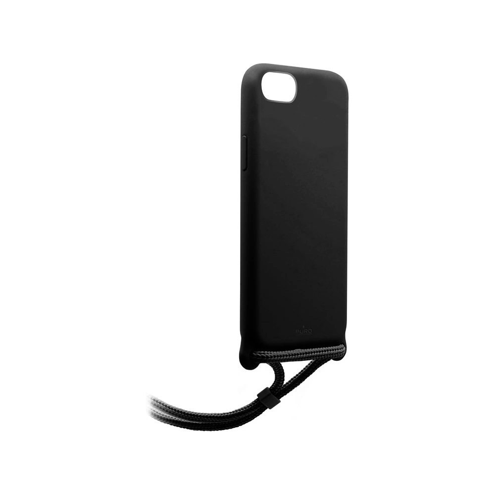 Hurtownia GSM - Etui PURO ICON Cross Body Apple iPhone SE 2022/SE 2020/8/7 (Schwarz) - PUR277BLK - {ean13} - Hurt