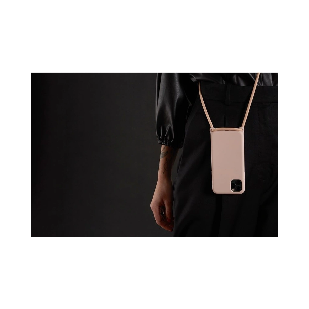 Hurtownia GSM - Etui PURO ICON Cross Body Apple iPhone SE 2022/SE 2020/8/7 (Piaskowy róż) - PUR278PNK - {ean13} - Hurt