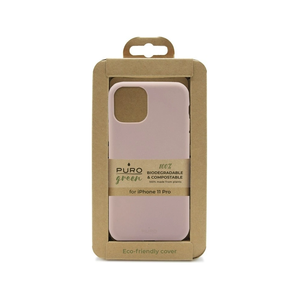 Hurtownia GSM - Ekologické pouzdro PURO Green Recycled Eco-friendly Cover Apple iPhone 11 Pro (písková růž) - PUR284PNK - {ean13} - Hurt