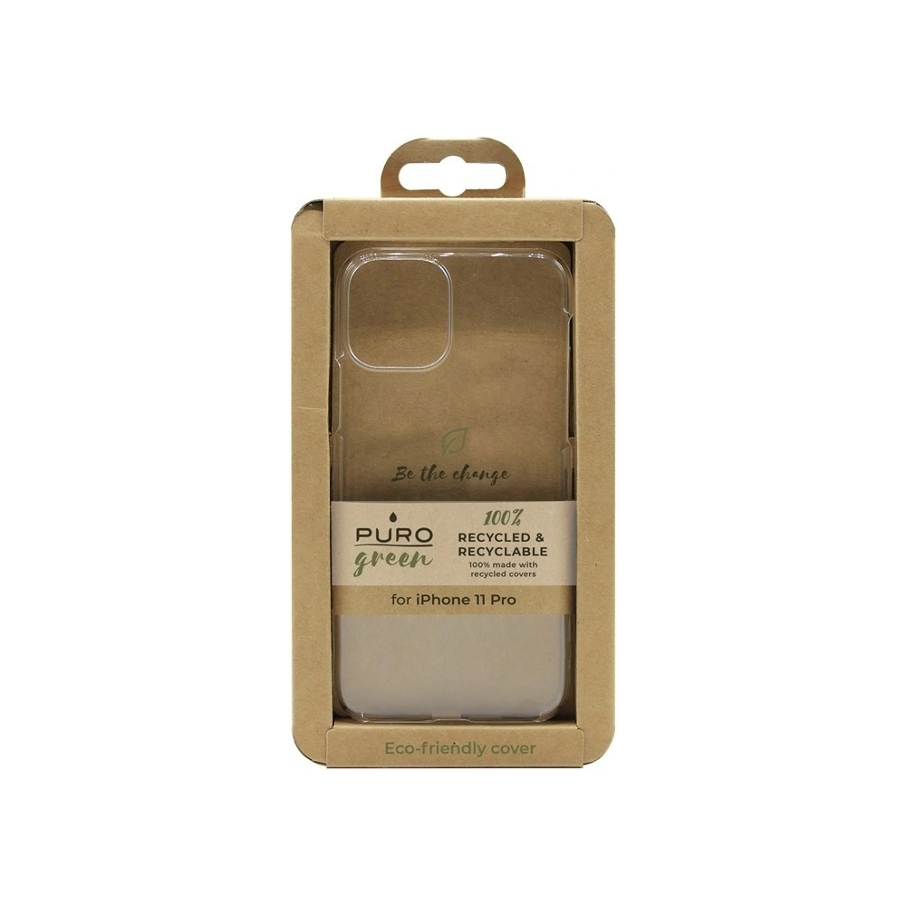 Hurtownia GSM - Ekologiczne etui PURO Green Recycled Eco-friendly Cover Apple iPhone 11 Pro (przezroczysty) - PUR285CL - {ean13} - Hurt