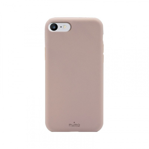 Puro Distributor - 8033830293498 - PUR288PNK - PURO Green Compostable Eco-friendly Cover Apple iPhone SE 2022/SE 2020/8/7/6s (sand pink) - B2B homescreen