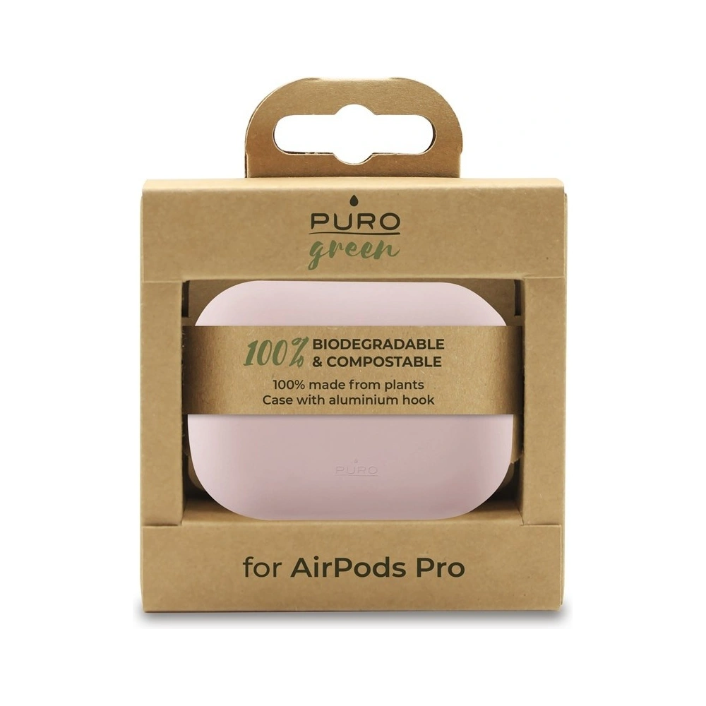 Wholesale PURO Green Compostable Eco-friendly Cover Apple Airpods Pro (sand pink) - PUR292PNK - {ean13} - Hurt
