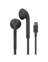 Hurtownia GSM - Słuchawki USB-C PURO ICON Stereo Earphones z płaskim kablem z mikrofonem i pilotem (czarny) - PUR298BLK - {ean13} - Hurt