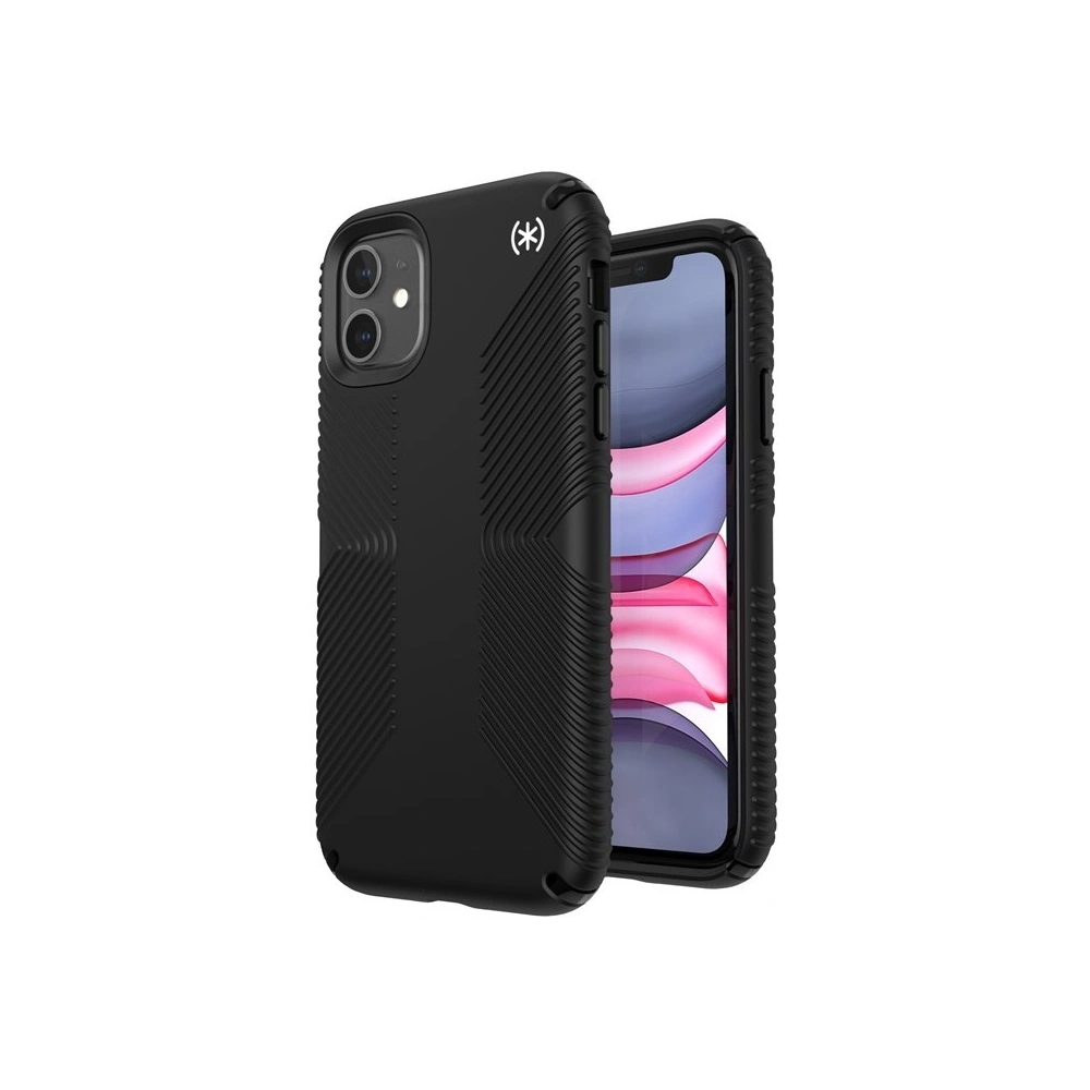 Wholesale Speck Presidio2 Grip iPhone 11 with MicroBan layer Black - SPK037BLK - {ean13} - Hurt