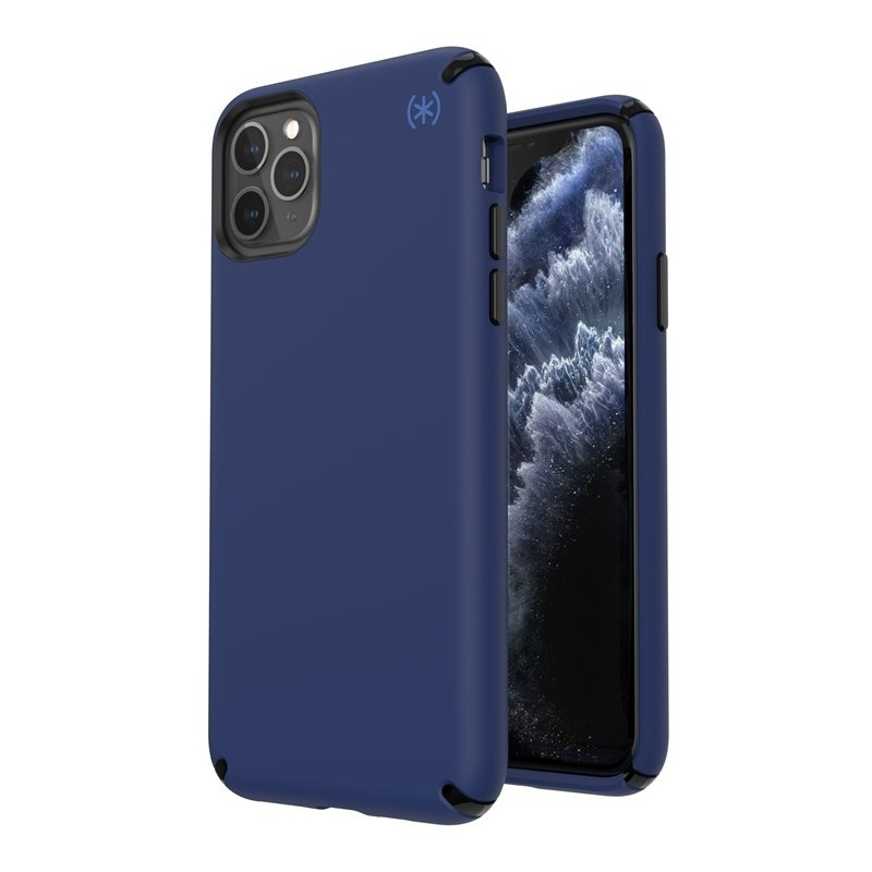 Speck Distributor - 848709086426 - SPK031BLU - Speck Presidio2 Pro iPhone 11 Pro Max with MicroBan layer Coastal Blue/Black/Storm Grey - B2B homescreen
