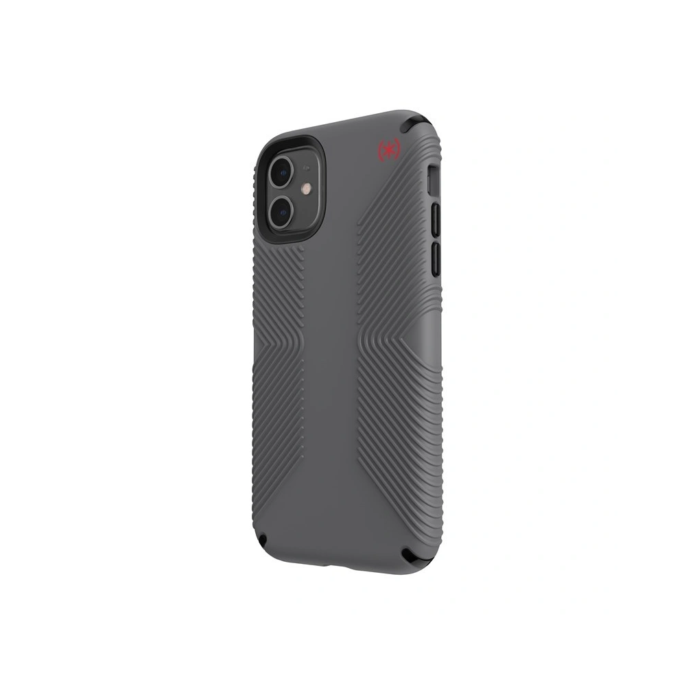 Hurtownia GSM - Etui Speck Presidio2 Grip iPhone 11 z powłoką MICROBAN Graphite Grey/Cathedral Grey - SPK026GRY - {ean13} - Hurt