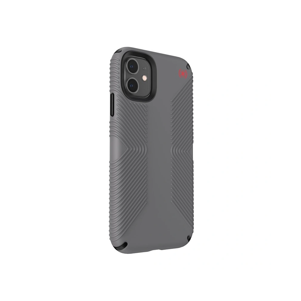 Hurtownia GSM - Etui Speck Presidio2 Grip iPhone 11 z powłoką MICROBAN Graphite Grey/Cathedral Grey - SPK026GRY - {ean13} - Hurt