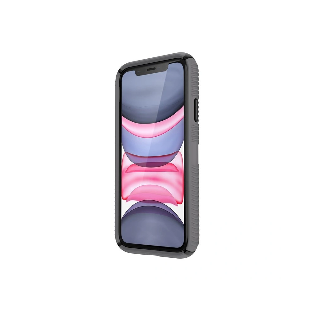 Hurtownia GSM - Etui Speck Presidio2 Grip iPhone 11 z powłoką MICROBAN Graphite Grey/Cathedral Grey - SPK026GRY - {ean13} - Hurt