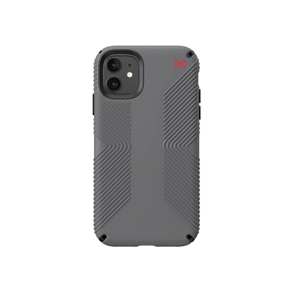 Hurtownia GSM - Etui Speck Presidio2 Grip iPhone 11 z powłoką MICROBAN Graphite Grey/Cathedral Grey - SPK026GRY - {ean13} - Hurt