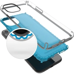 Wholesale Speck Presidio2 Armor Cloud iPhone 11 Pro Max with MicroBan layer Black Fade/Black/Blue - SPK018BLKBLU - {ean13} - Hurt