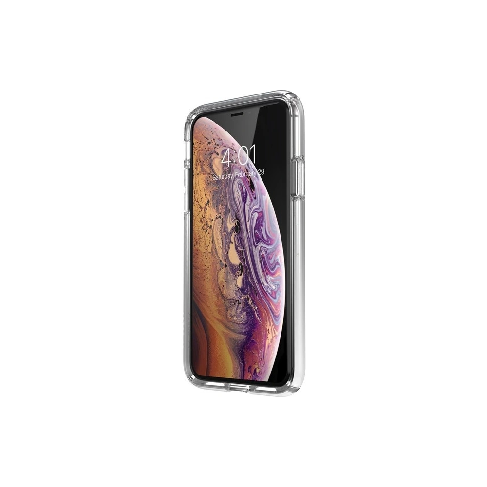 Hurtownia GSM - Etui Speck Presidio Perfect-Clear + Ombre iPhone Xs / X s povrchovou úpravou MICROBAN Clear/Atmosphere Fade - SPK010CLR - {ean13} - Hurt