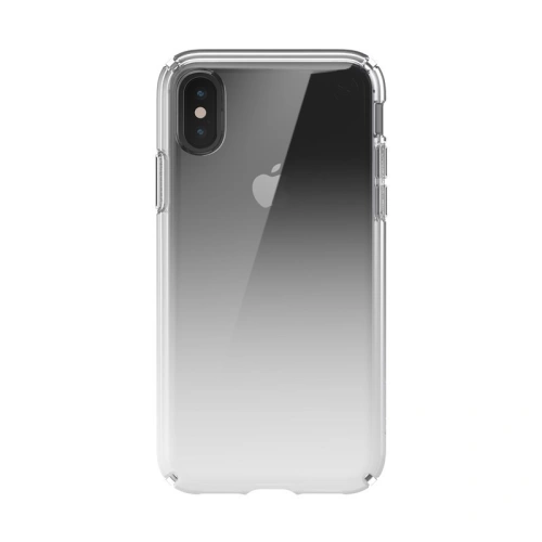 Etui Speck Presidio Perfect-Clear + Ombre iPhone Xs / X z powłoką MICROBAN Clear/Atmosphere Fade