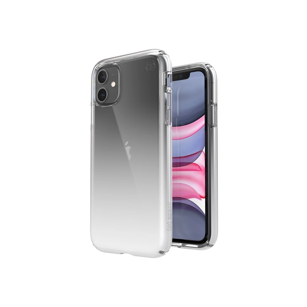 Hurtownia GSM - Etui Speck Presidio Perfect-Clear + Ombre iPhone 11 s povrchovou úpravou MICROBAN Clear/Atmosphere Fade - SPK009CLR - {ean13} - Hurt