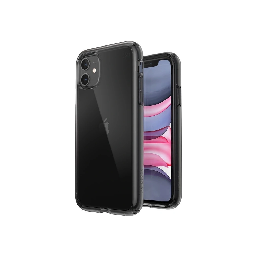 Hurtownia GSM - Etui Speck Presidio Perfect-Clear iPhone 11 s povrchovou úpravou MICROBAN Obsidian - SPK004OBS - {ean13} - Hurt