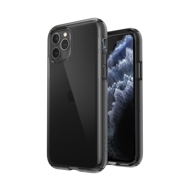 Speck Distributor - 848709085399 - SPK003OBS - Speck Presidio Perfect-Clear iPhone 11 Pro with MicroBan layer Obsidian - B2B homescreen