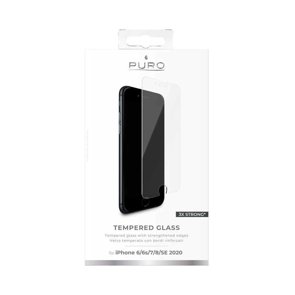 Hurtownia GSM - Szkło hartowane PURO Apple iPhone SE 2022/SE 2020/8/7/6s/6 - PUR300 - {ean13} - Hurt