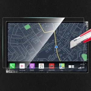 Folia ceramiczna GrizzGlass CarDisplay Protection do Bestune T90 12,6" (2023-2025) [2w1] 