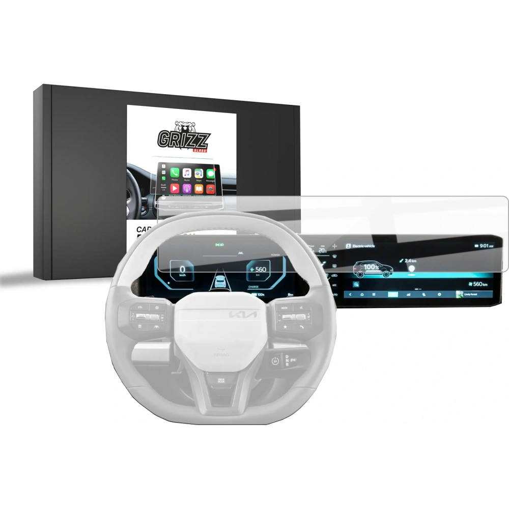 Folia ceramiczna GrizzGlass CarDisplay Protection do Kia EV6 GT Line 24" (2025)