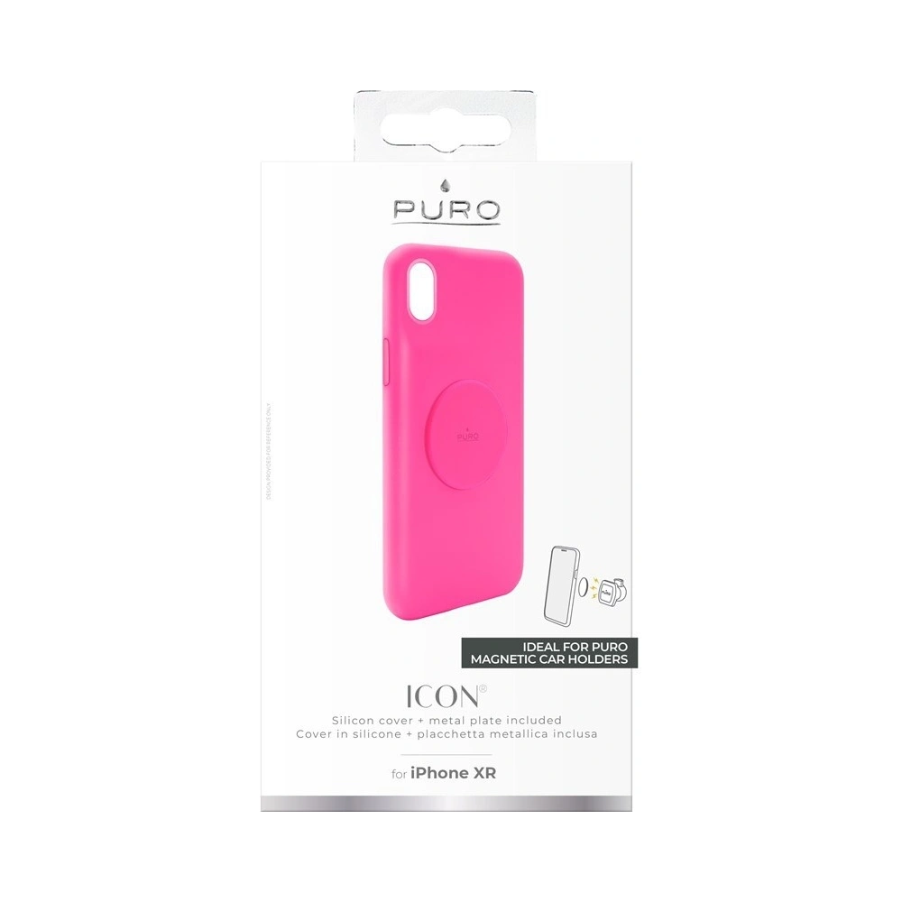 Hurtownia GSM - Etui magnetické PURO ICON+ Cover Apple iPhone XR (fluo fuchsie) - PUR302FCS - {ean13} - Hurt