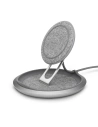 Hurtownia GSM - Bezprzewodowa ładowarka indukcyjna Moshi Lounge Q Wireless Charging Stand do iPhone i Android 15W (Nordic Gray) - MOSH089GRY - {ean13} - Hurt