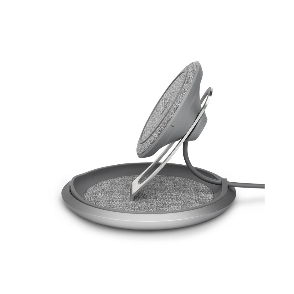 Wholesale Moshi Lounge Q Wireless Charging Stand, Fast-charging with Adjustable-height for iPhone & Android (Nordic Gray) - MOSH089GRY - {ean13} - Hurt