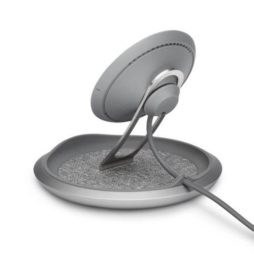 Bezprzewodowa ładowarka indukcyjna Moshi Lounge Q Wireless Charging Stand do iPhone i Android 15W (Nordic Gray)