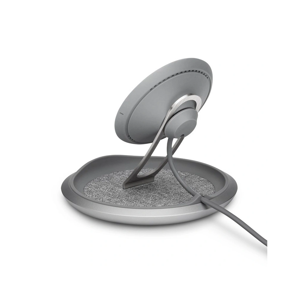 Hurtownia GSM - Bezdrátová indukční nabíječka Moshi Lounge Q Wireless Charging Stand pro iPhone a Android 15W (Nordic Gray) - MOSH089GRY - {ean13} - Hurt