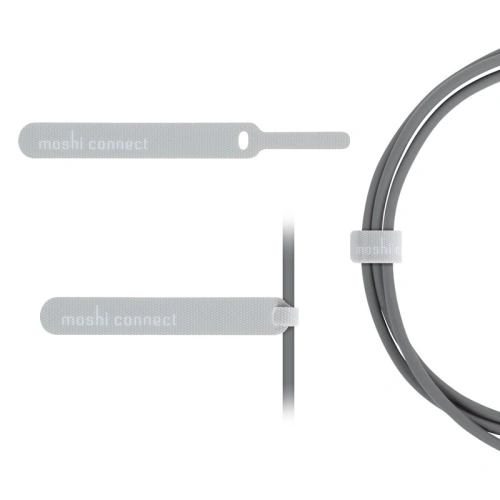 Bezprzewodowa ładowarka indukcyjna Moshi Lounge Q Wireless Charging Stand do iPhone i Android 15W (Nordic Gray)